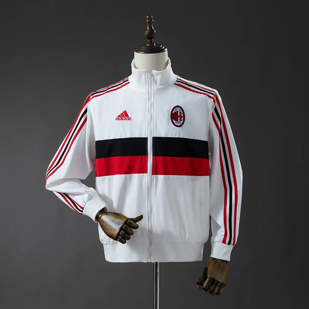 AC Milan Windbreaker 2025/26 White Football Kit product image 1