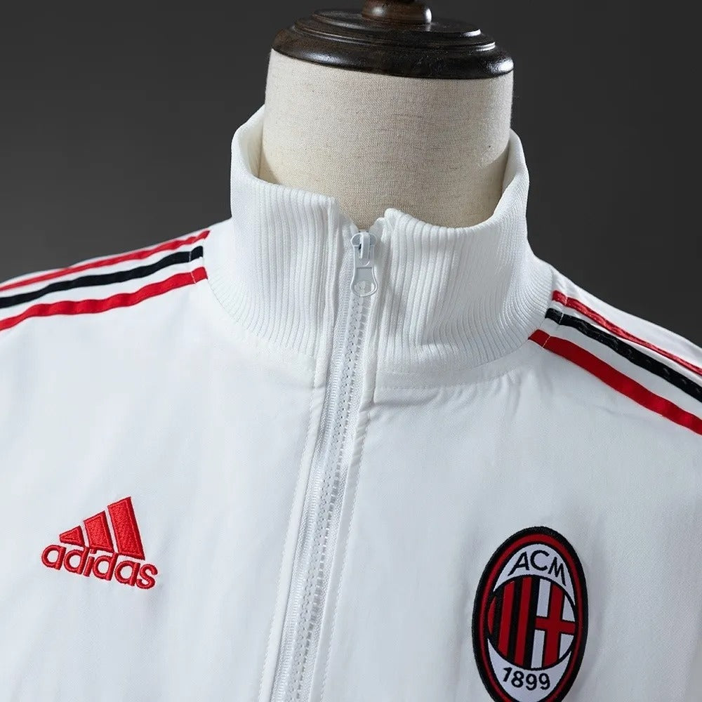 AC Milan Windbreaker 2025/26 White Football Kit product image 3