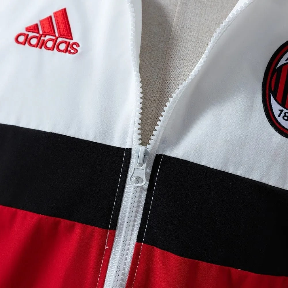 AC Milan Windbreaker 2025/26 White Football Kit product image 6