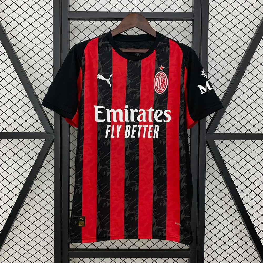 ac milan jersey 25/26 home football kit soccer
