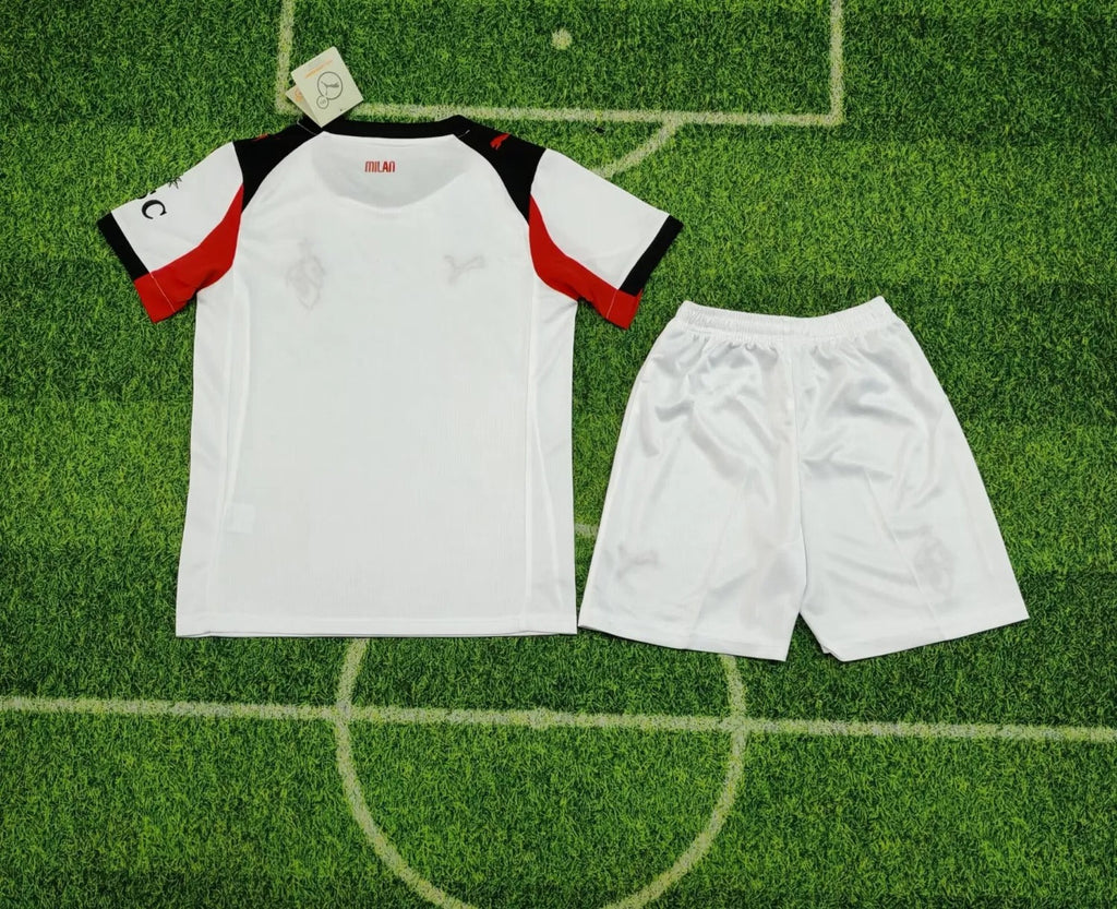 kids ac milan jersey 25/26 away football kit soccer product image 2