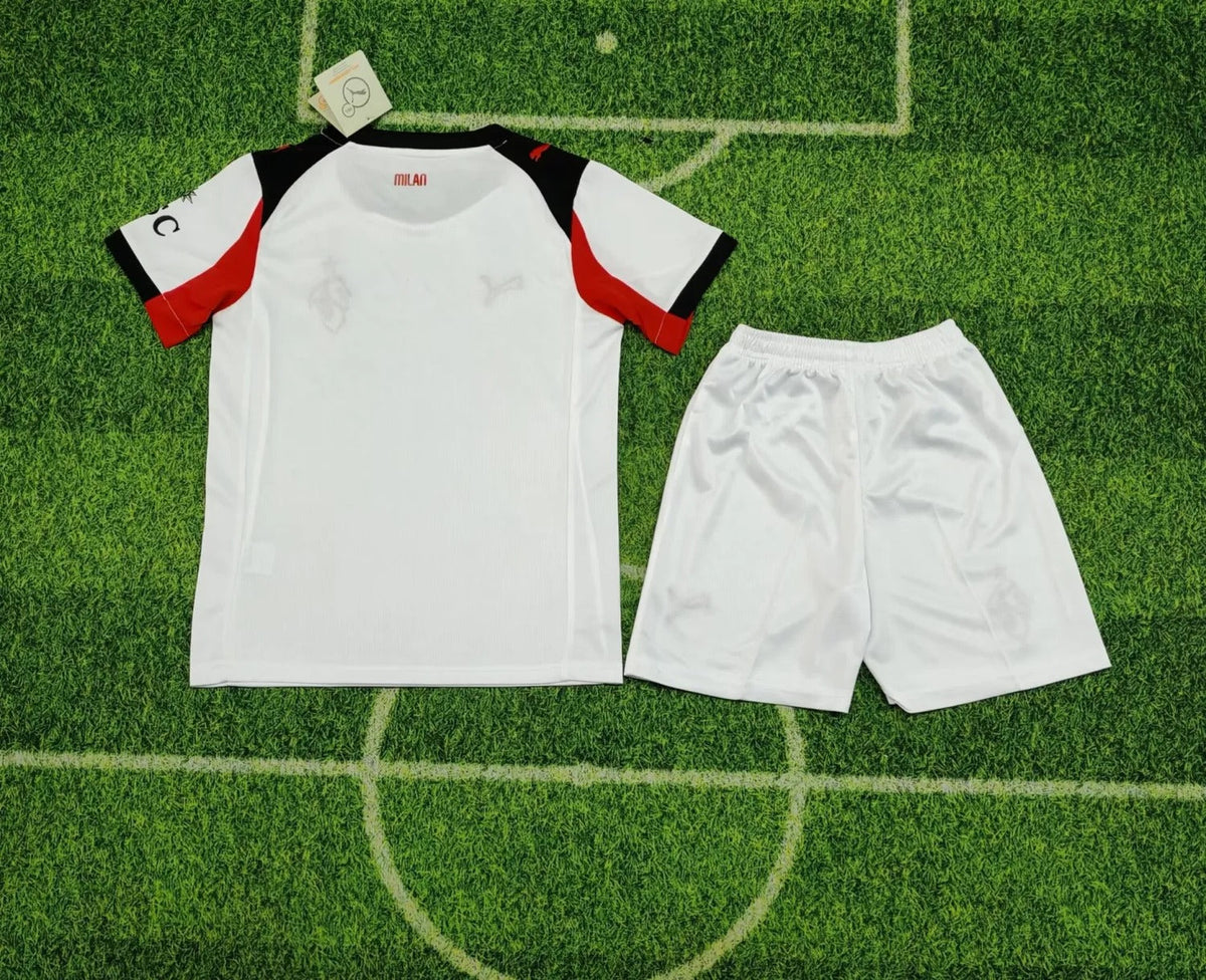 kids ac milan jersey 25/26 away football kit soccer product image 2
