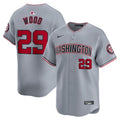 James Wood Washington Nationals Road Jersey - Gray product image 1