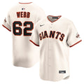 Logan Webb San Francisco Giants Home Limited Jersey - Cream product image 1