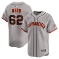 Logan Webb San Francisco Giants Road Limited Jersey - Gray product image 1