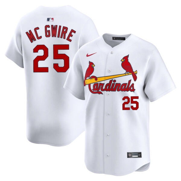 Mark McGwire St. Louis Cardinals Home Limited Jersey - White product image 1