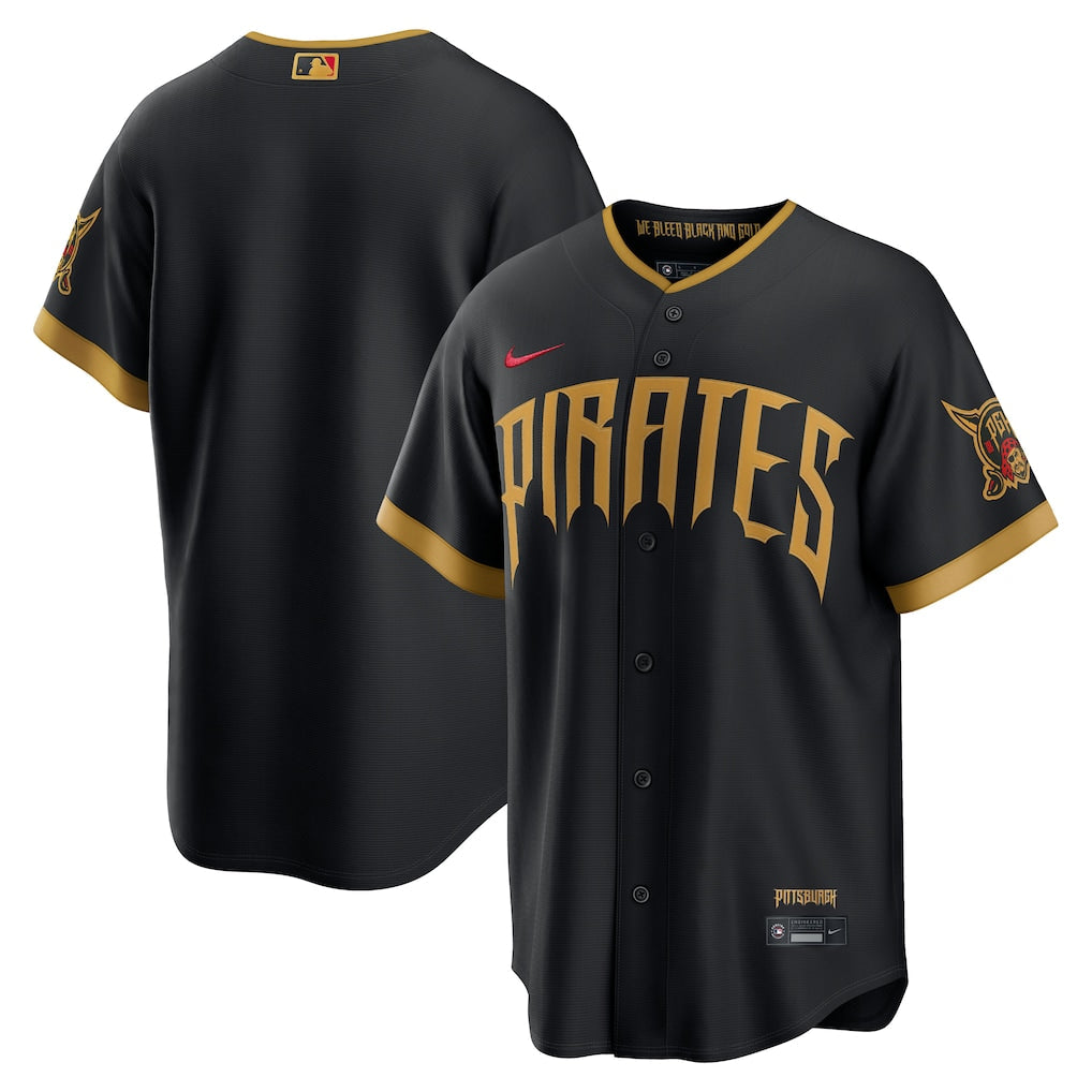 Pittsburgh Pirates 2026 City Connect Stadium Jersey - Black product image 1