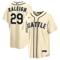 Cal Raleigh Seattle Mariners Alternate Jersey - Cream product image 1