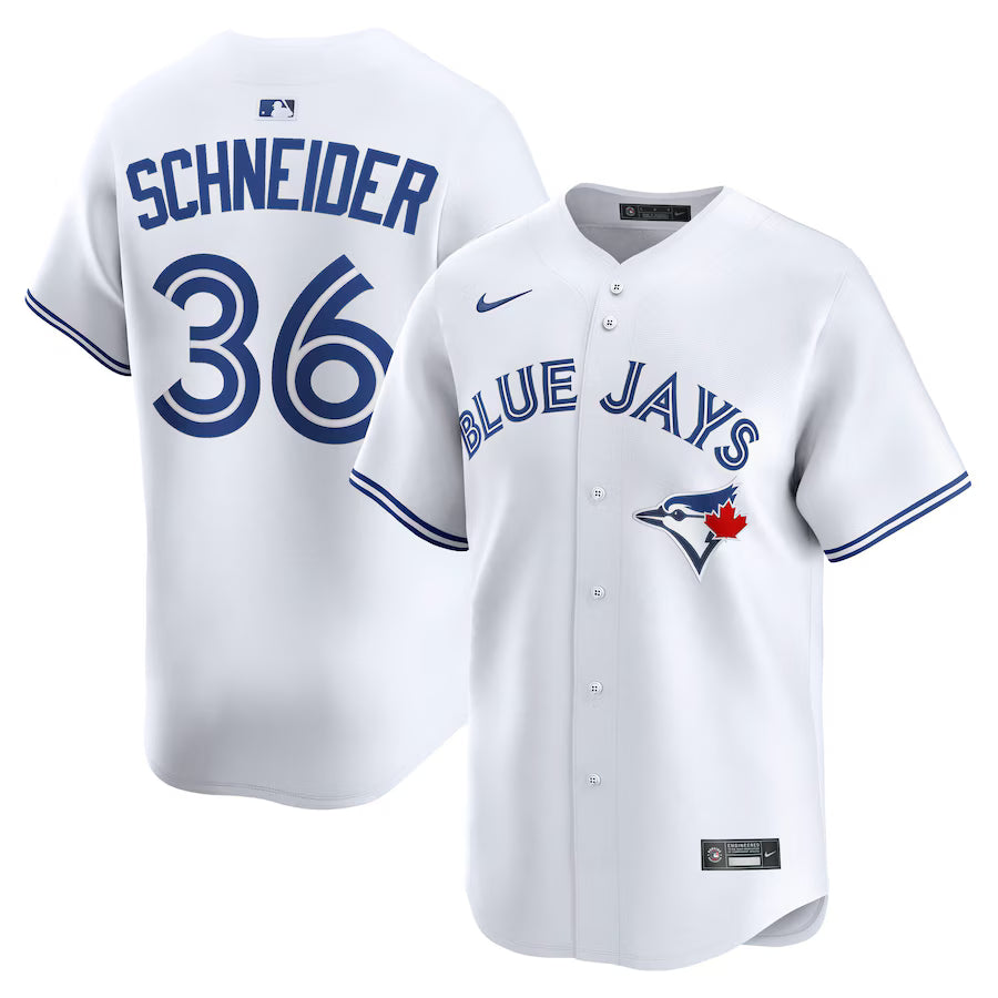 Davis Schneider Toronto Blue Jays Home Jersey - White product image 1