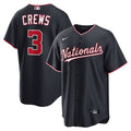 Dylan Crews Washington Nationals Alternate Jersey - Navy product image 1