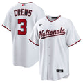 Dylan Crews Washington Nationals Home Jersey - White product image 1