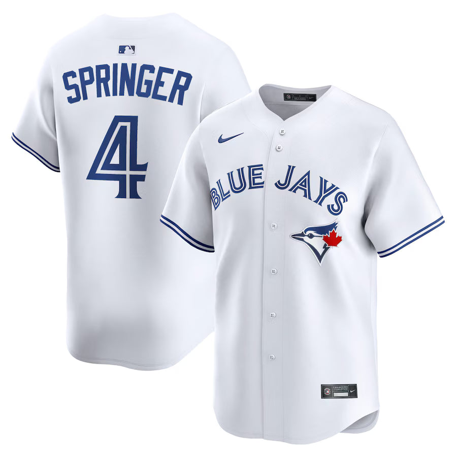George Springer Toronto Blue Jays Home Jersey - White product image 1