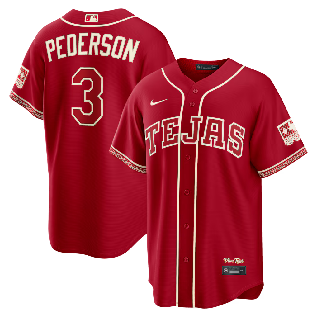 Joc Pederson Texas Rangers 2026 City Connect Stadium Jersey product image 1