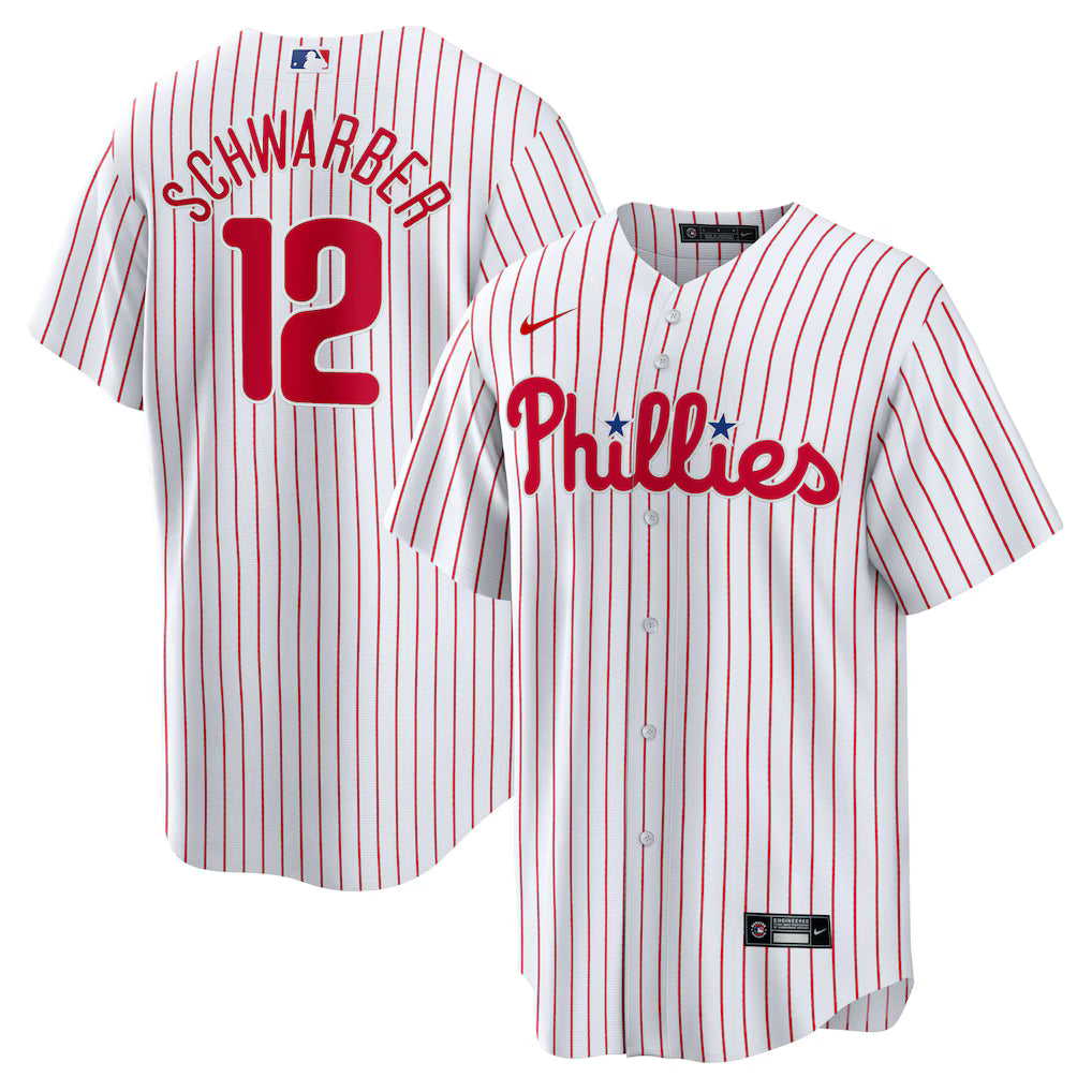 Kyle Schwarber Philadelphia Phillies Jersey - White product image 1
