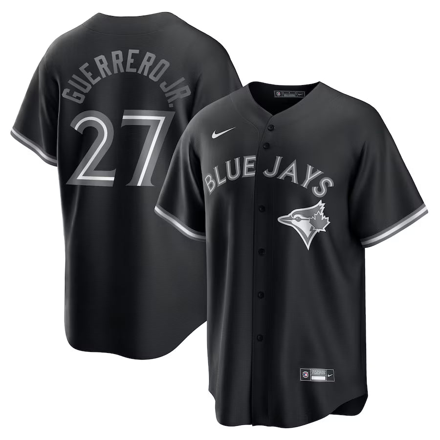 Vladimir Guerrero Jr. Toronto Blue Jays Jersey - Black product image 1