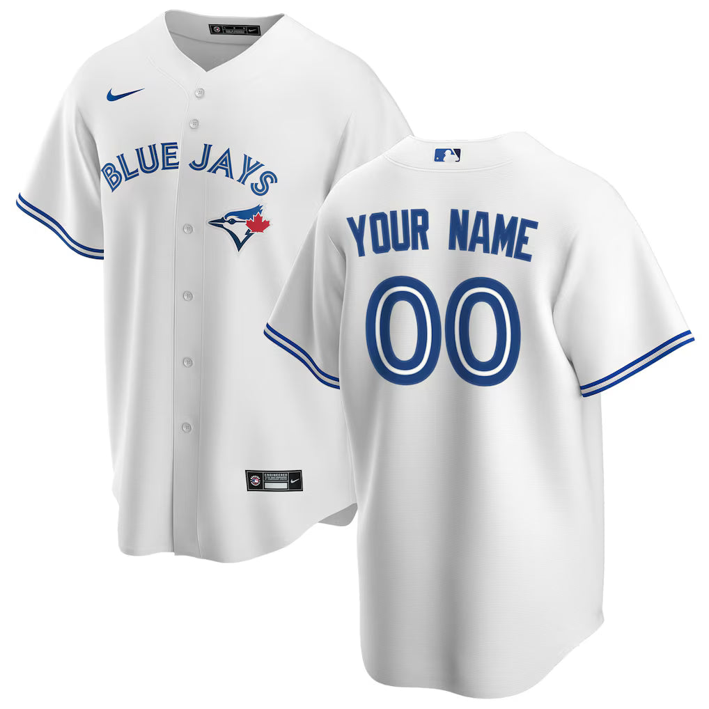 Custom Toronto Blue Jays Home Jersey - White product image 1