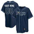 Custom Tampa Bay Rays Devil Jersey - Navy product image 1