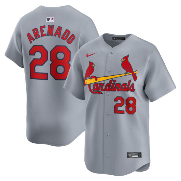 Nolan Arenado St. Louis Cardinals Road Limited Jersey - Gray product image 1