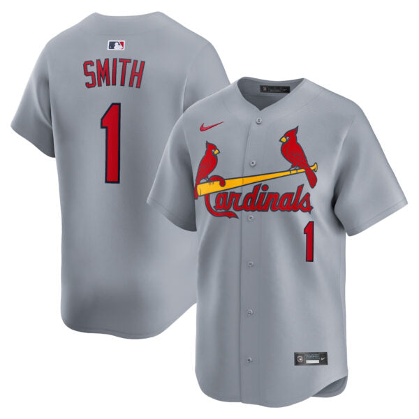 Ozzie Smith St. Louis Cardinals Road Limited Jersey - Gray product image 1
