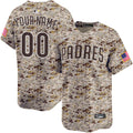 Custom San Diego Padres USMC Jersey - Camo product image 1