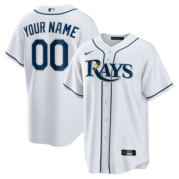 Custom Tampa Bay Rays Devil Jersey - White product image 1