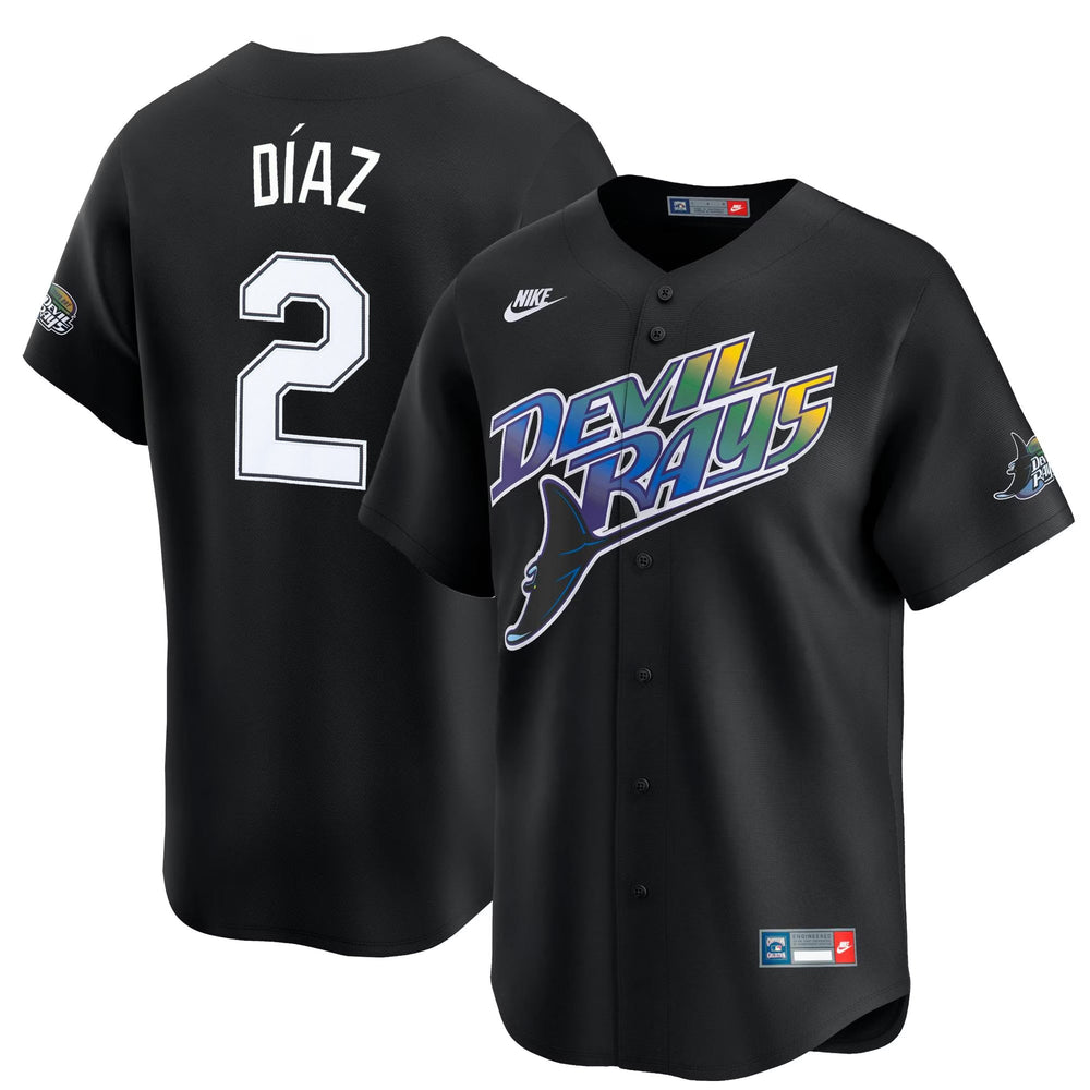 Yandy Diaz Tampa Bay Rays Cooperstown Collection Jersey