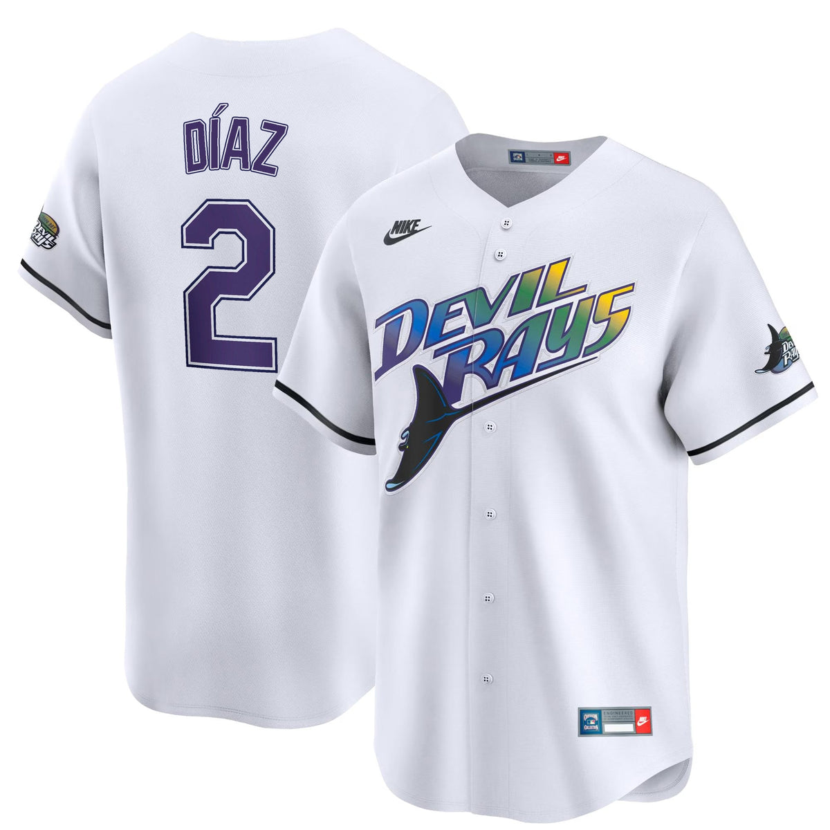 Yandy Diaz Tampa Bay Rays Cooperstown Collection Jersey product image 1